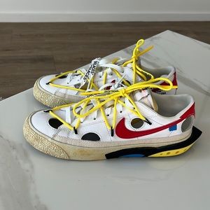 Off-white x Blazer low ‘white university red’